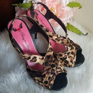 Leopard Heels